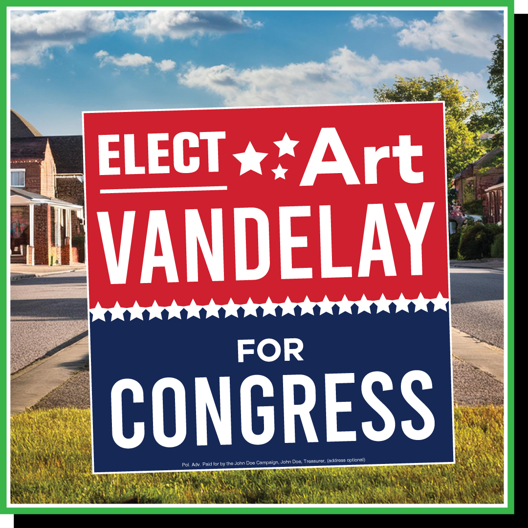 Political Campaign Sign J