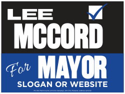 Political 18"x24" Template B
