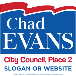 Political 48"x48" Template C