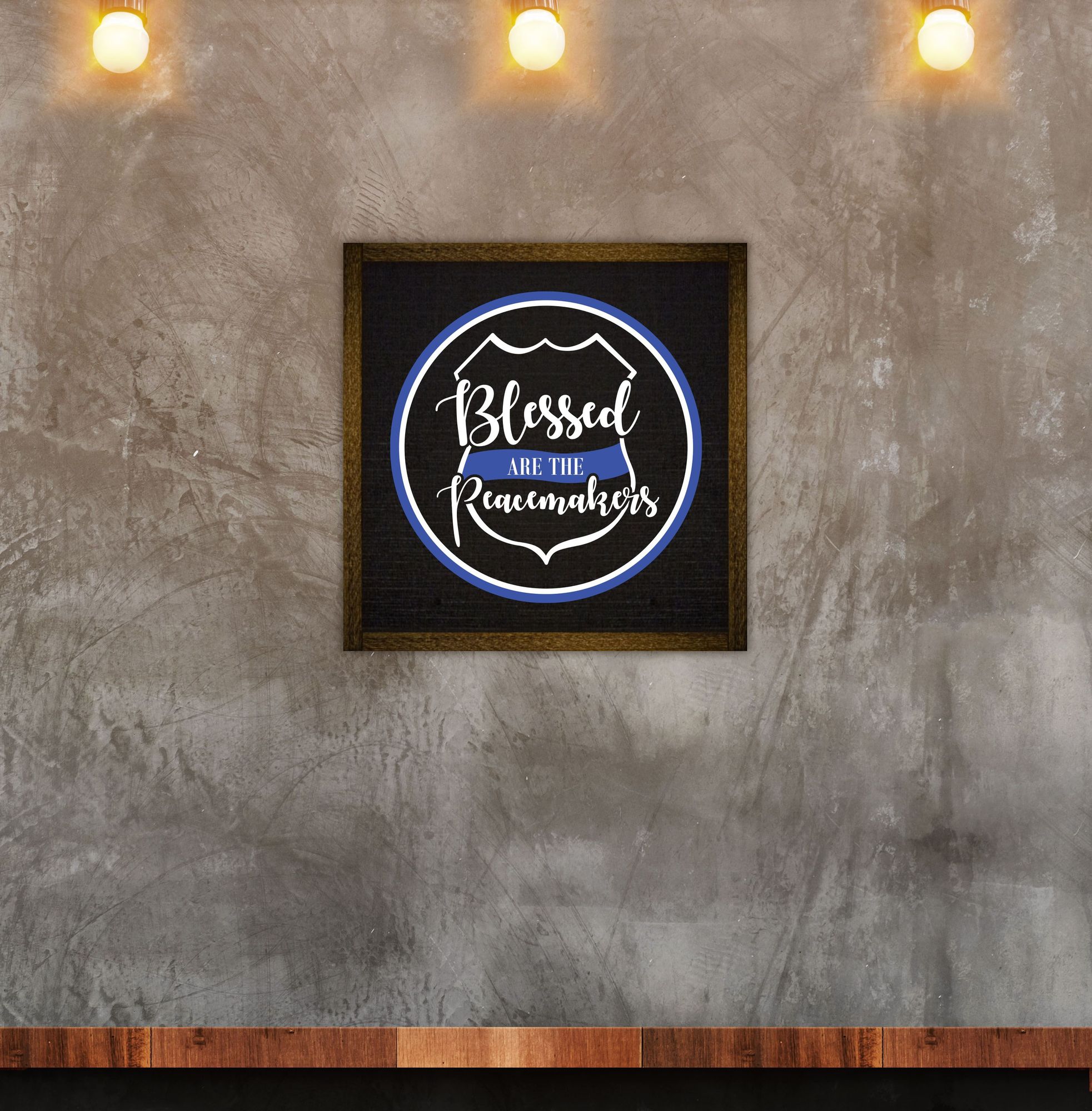 Blessed are the Peacemakers with Police or Fire Dept Option