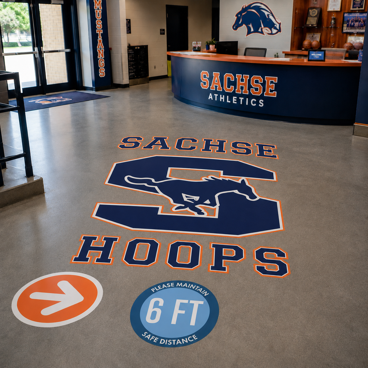 Floor Vinyl Decals