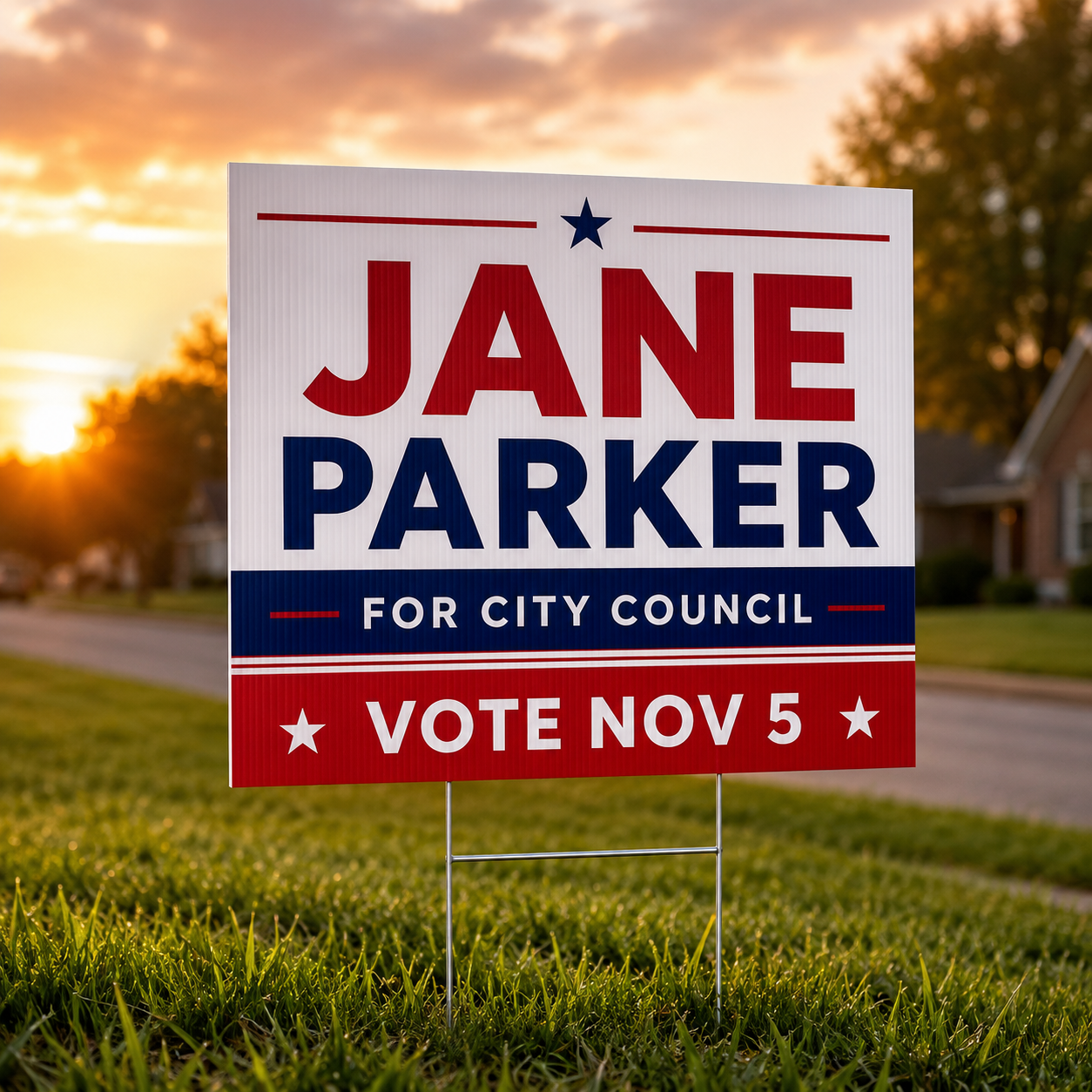 Political Yard Signs