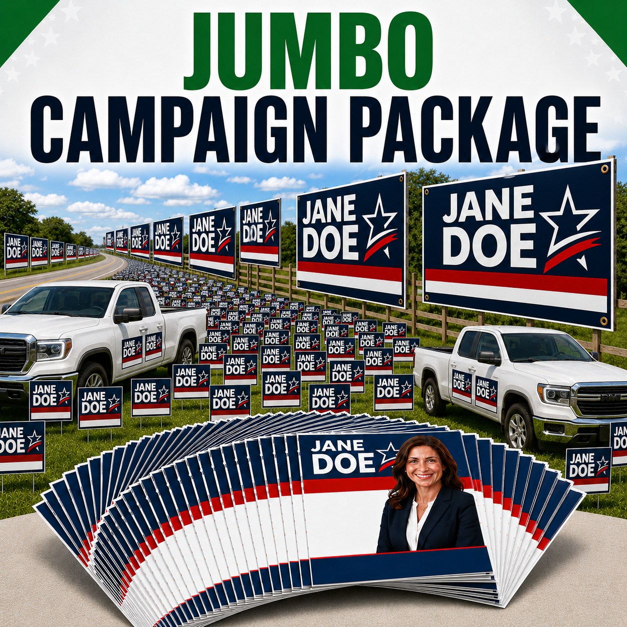 Jumbo Political Campaign Package