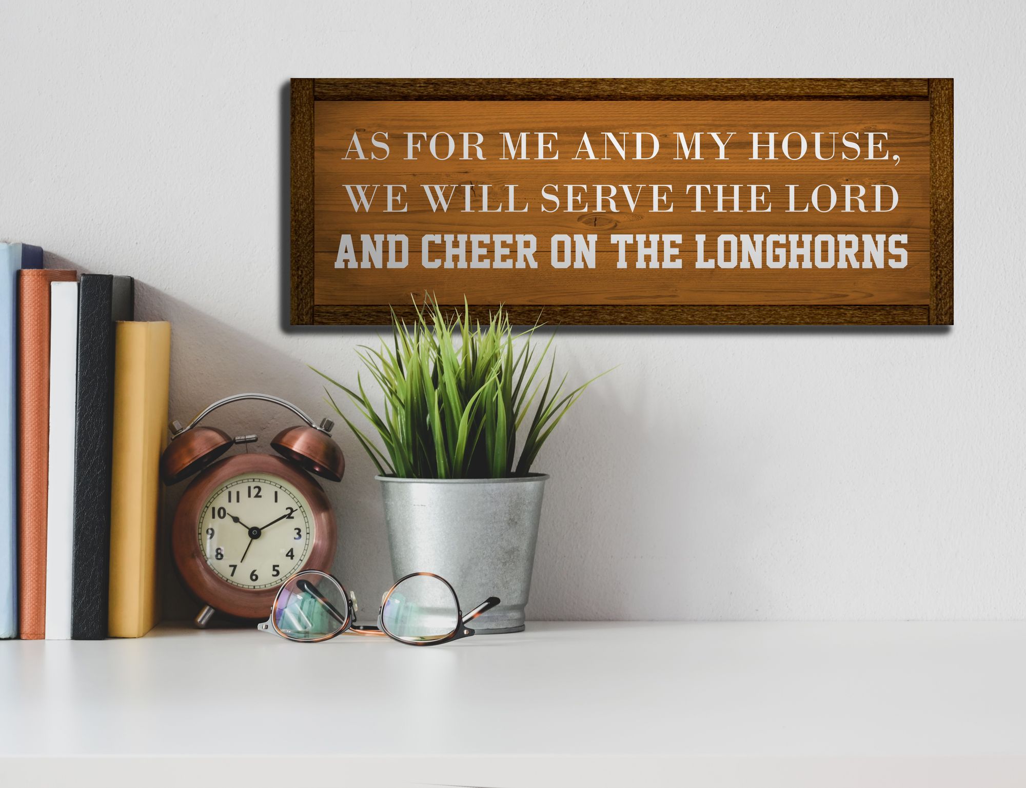 As for Me and My House, We Will Serve the Lord and Cheer On the COLLEGE