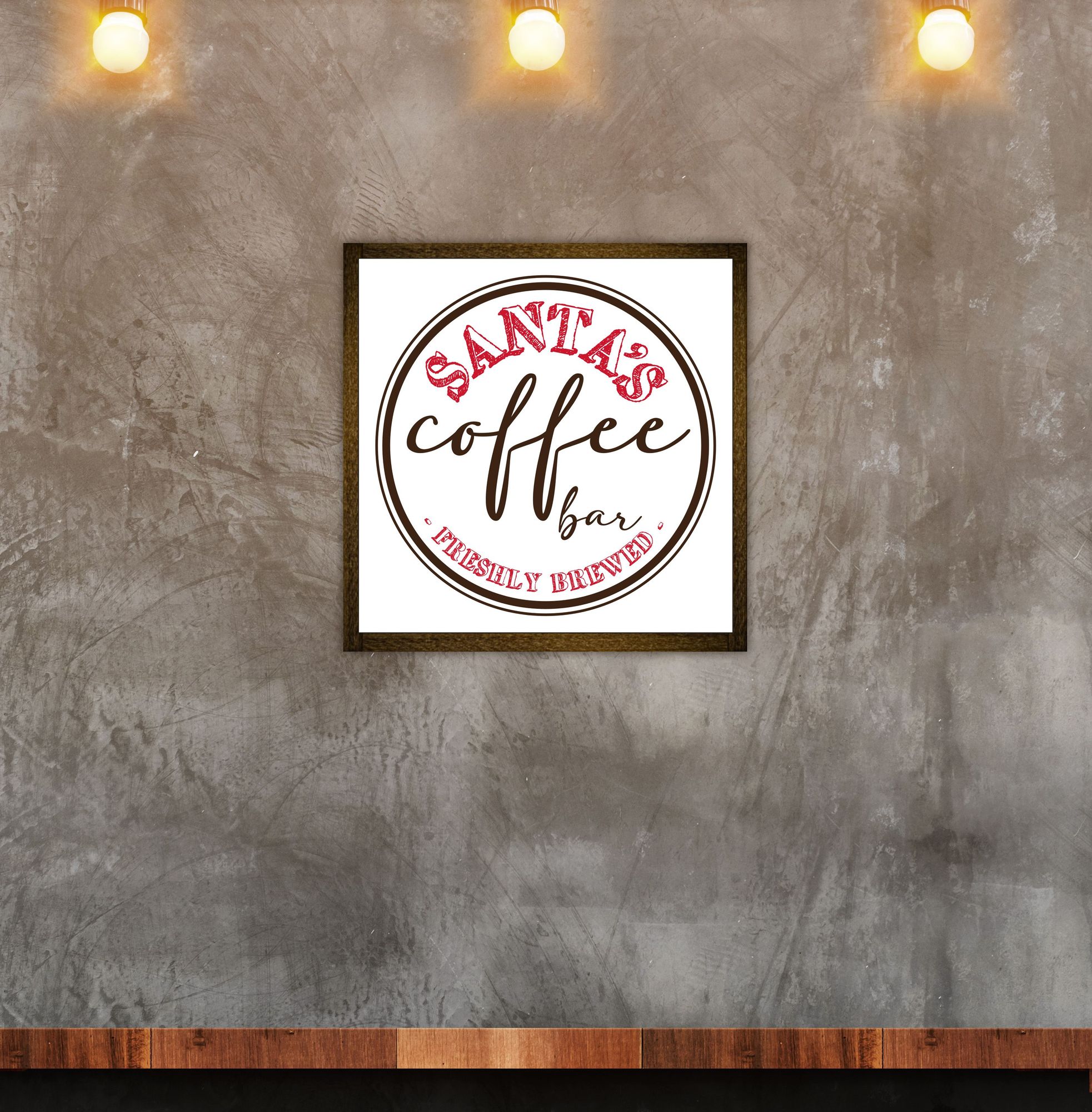 [Christmas] Santa Coffee Bar