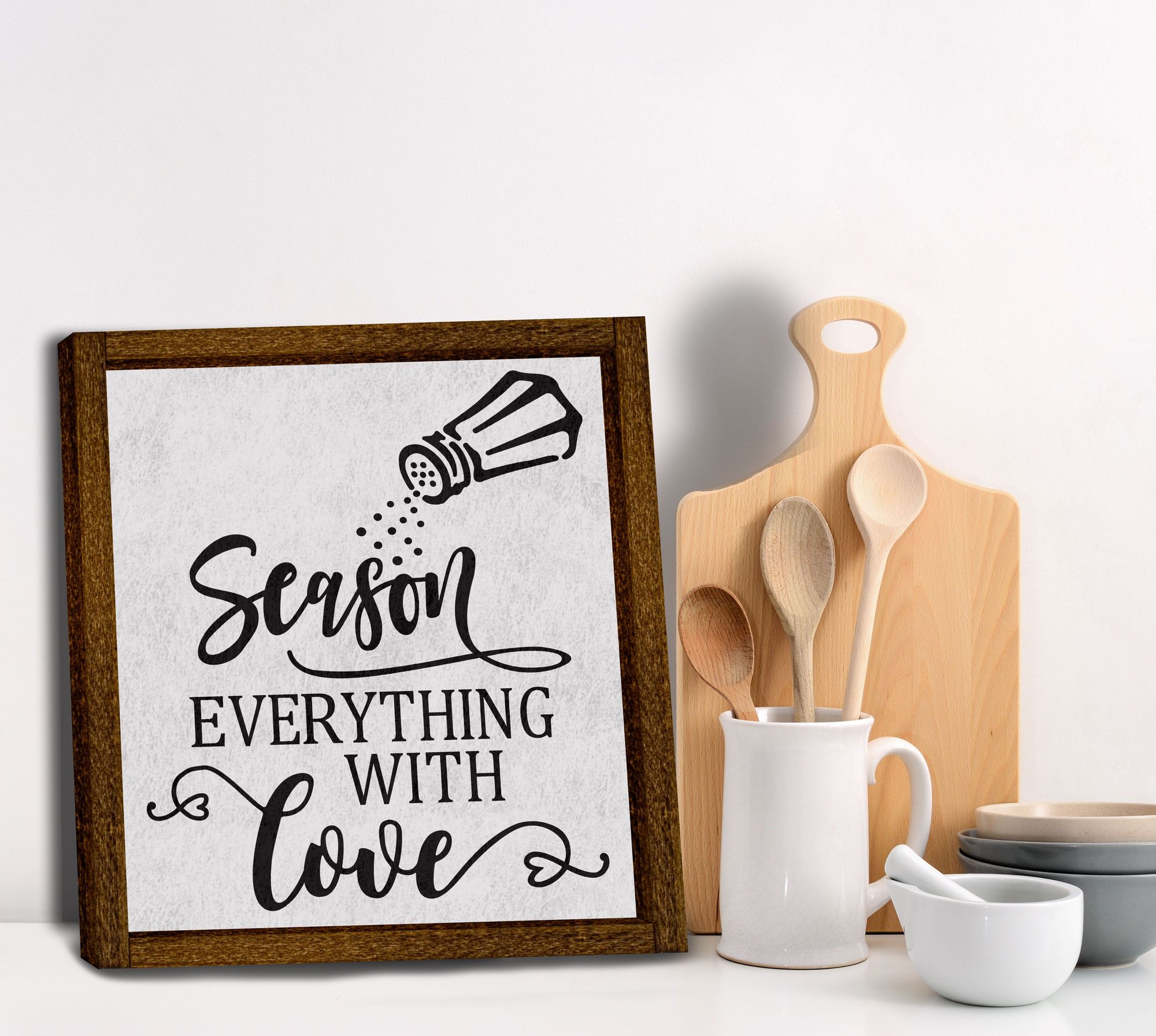 Season Everything with Love Sign