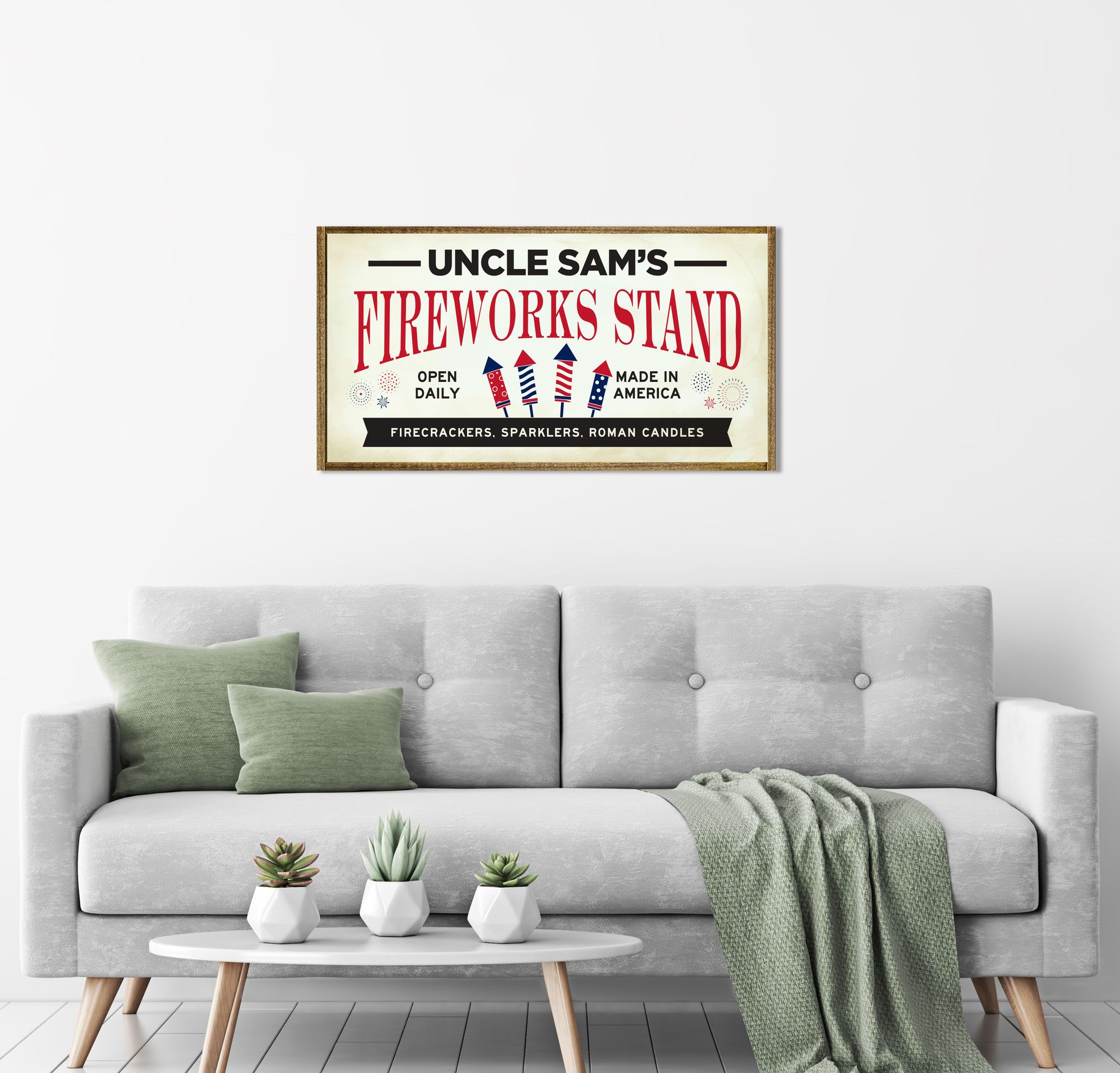 [July 4th] U.S. Firework Stand