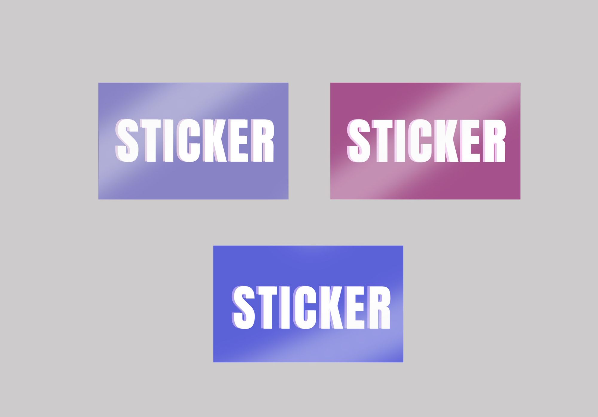Rectangle Stickers – Durable & Versatile Custom Stickers | FloLabel