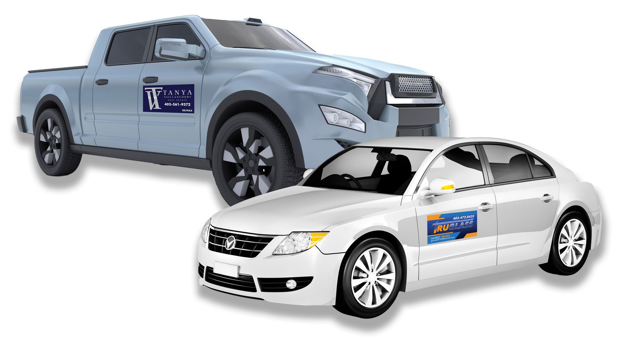 Car-truck-magnetic-signs