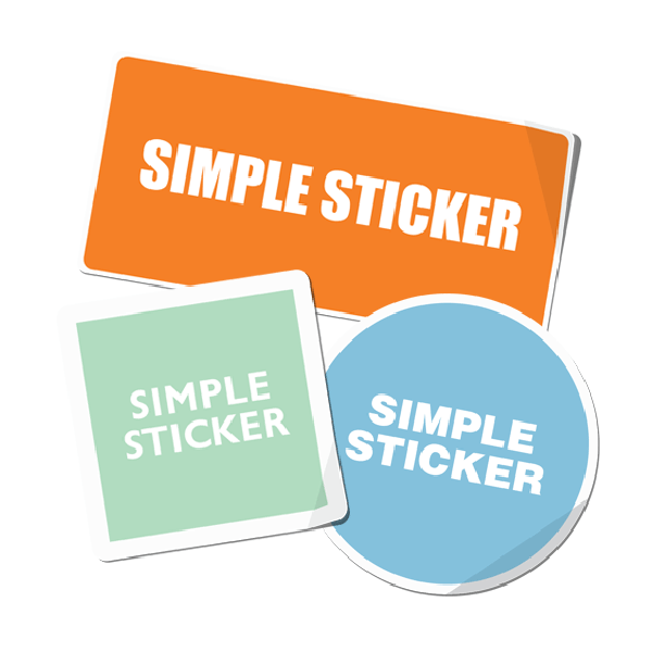 Crack and Peel Stickers