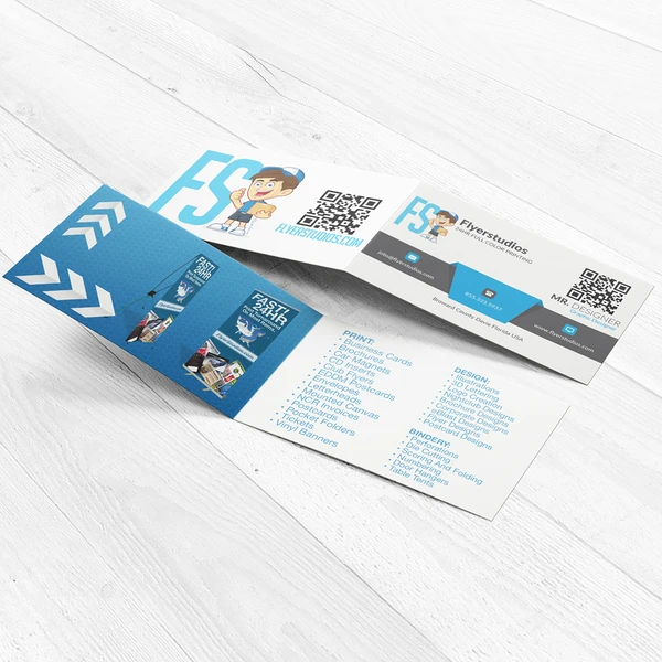 Fold-over Business Cards