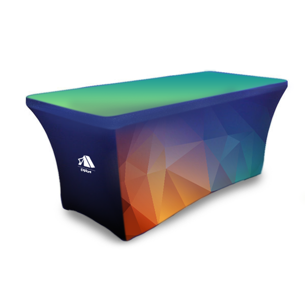 stretch table throw cover