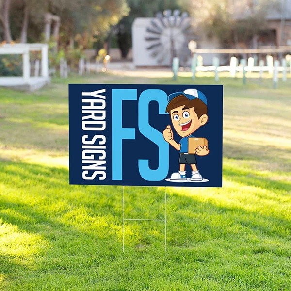 yard sign coroplast bulk