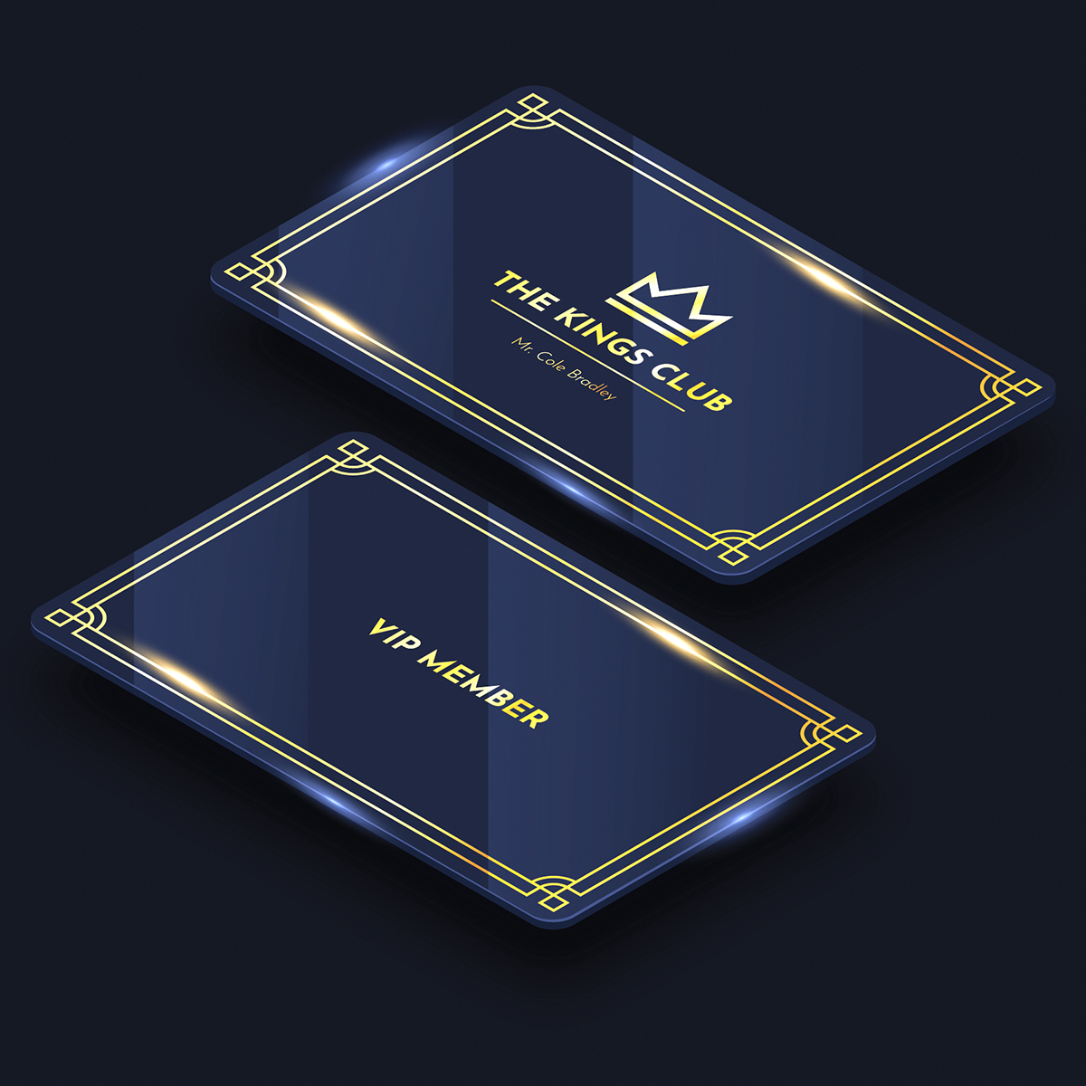 foil business cards