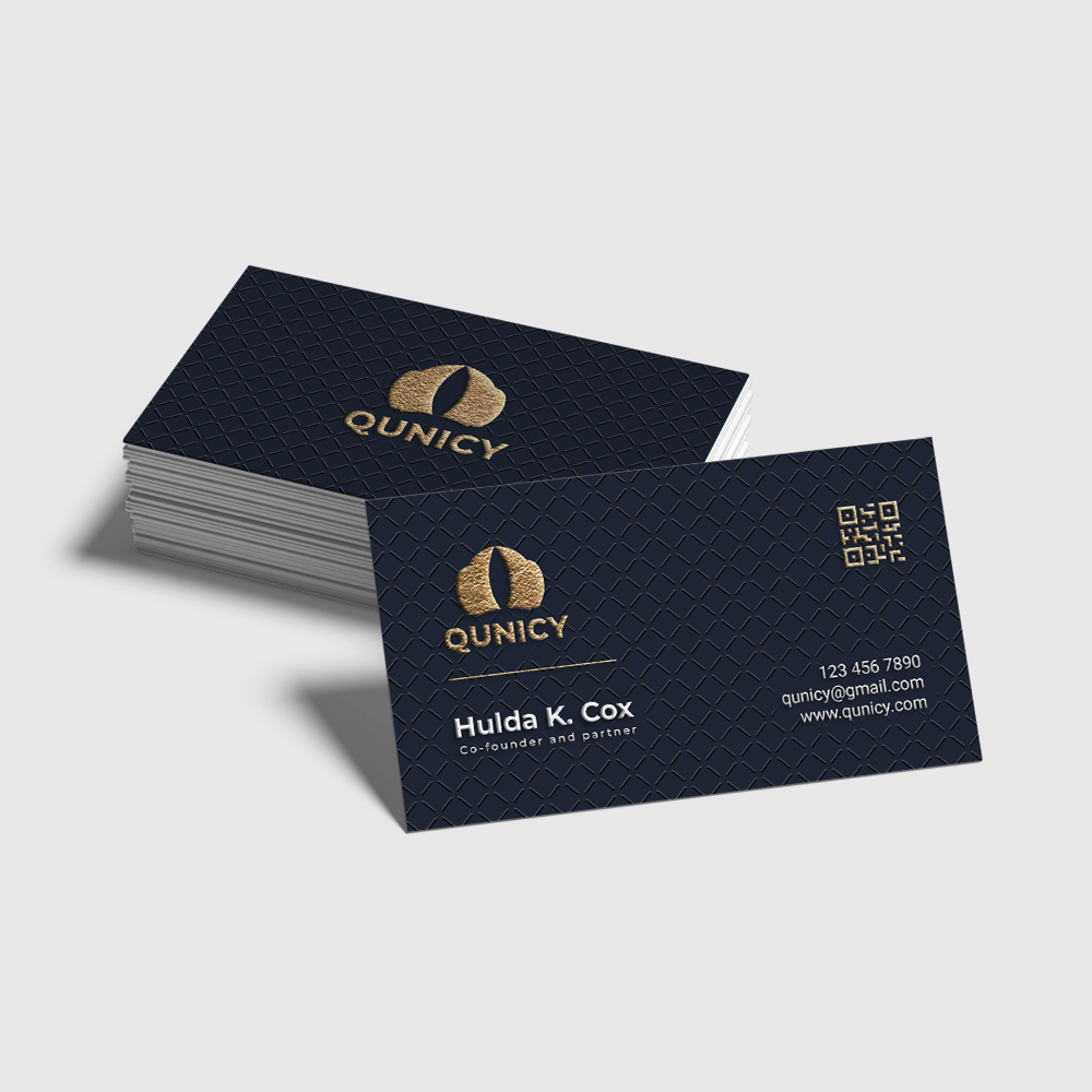 Dual Raised Business Cards