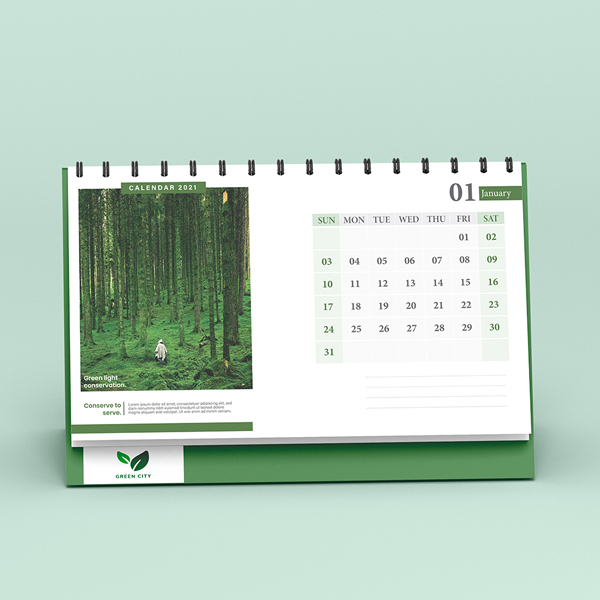 Self-Cover Calendars