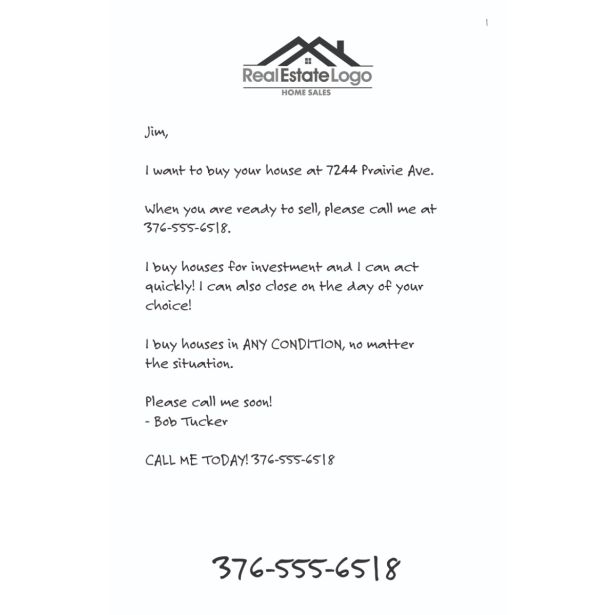 Compact Letter - Black & White