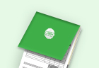 Booklet With Wrap-Around Cover