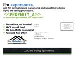 Housing Headache Postcard 2