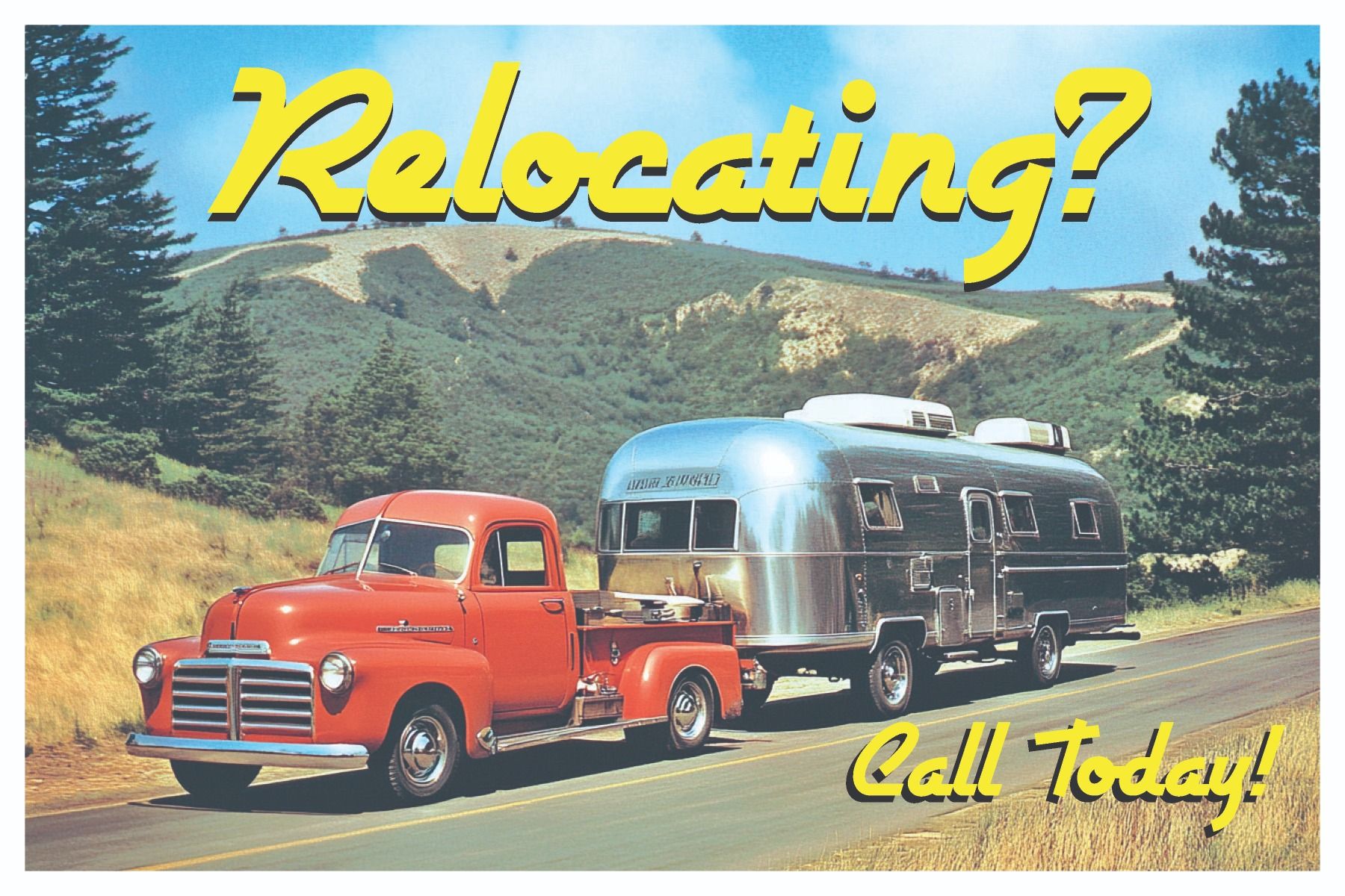 Retro Postcard Relocating 1