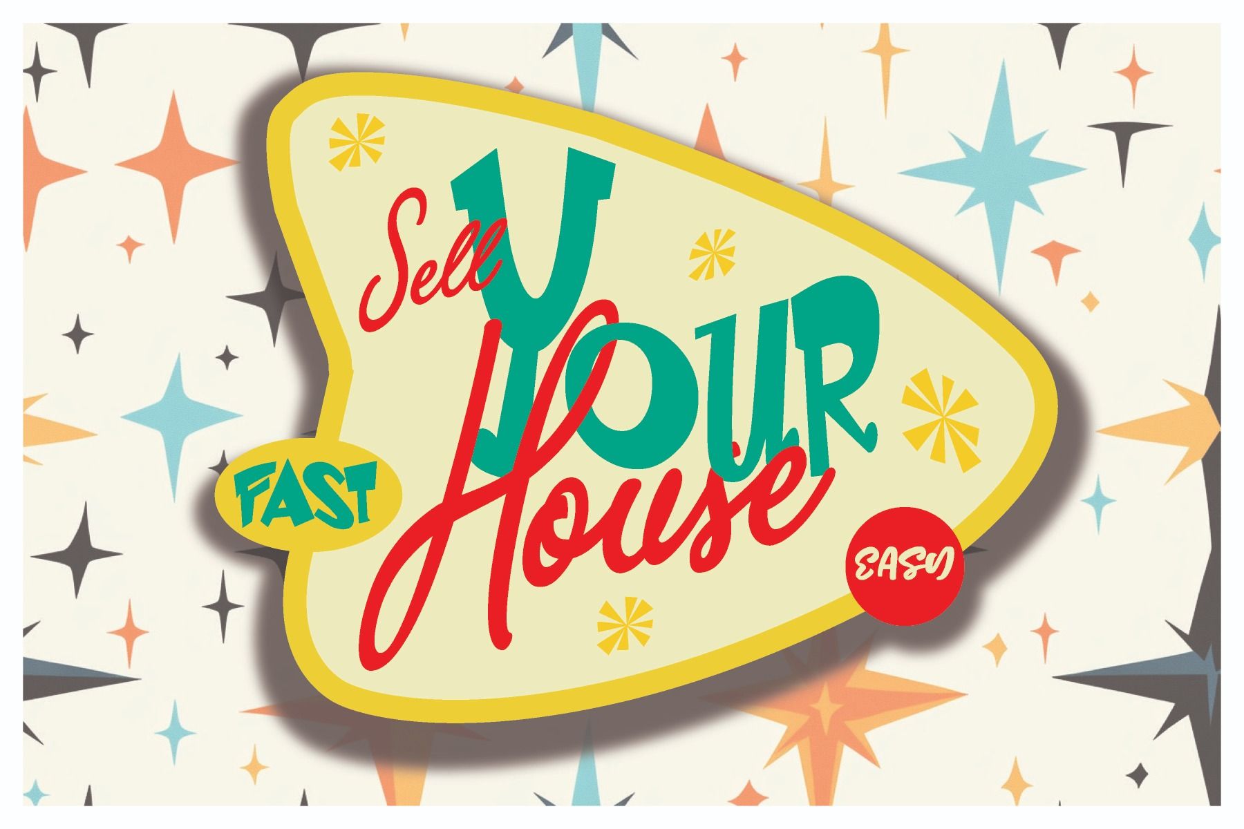 Retro Postcard Sell Your House Fast V2 1