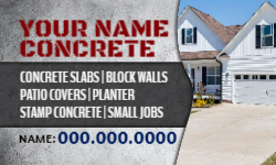 Business Card Template - Concrete - 003