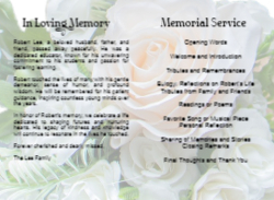 Obituary White Rose 8.5x11