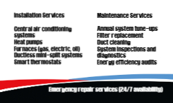 Business Card Template - HVAC AC  - 017