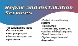 Business Card Template - HVAC AC  - 018