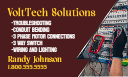 Business Card Template - Electrical - 019