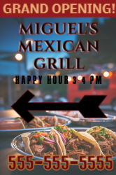 signicade restaurant arrow