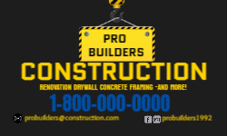 Business Card Template - Construction - 029