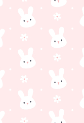 Baby Shower Pink Bunny Inv