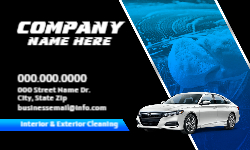 Business Card Template - Car Wash - 006