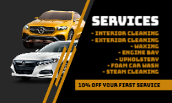 Business Card Template - Yellow Black Automotive - 007