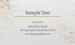 Business Card Template - Beauty & Spa - 012