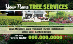 Business Card Template - Landscaping - 005