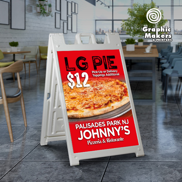 A-Frame Sidewalk Signs for Restaurants