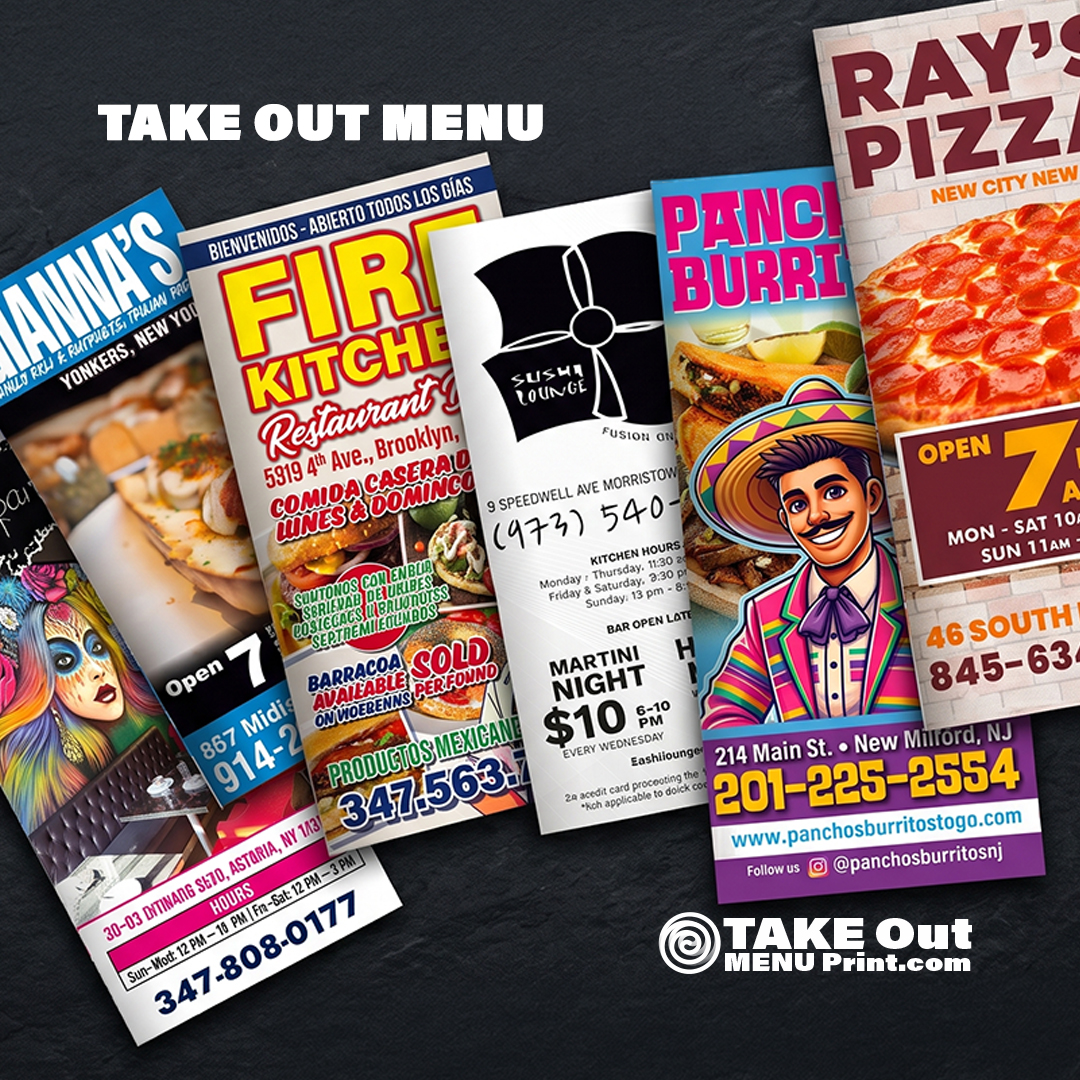 Takeout Menus