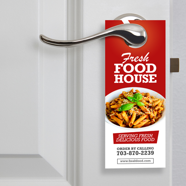 Custom Two-Sided Door Hangers 3