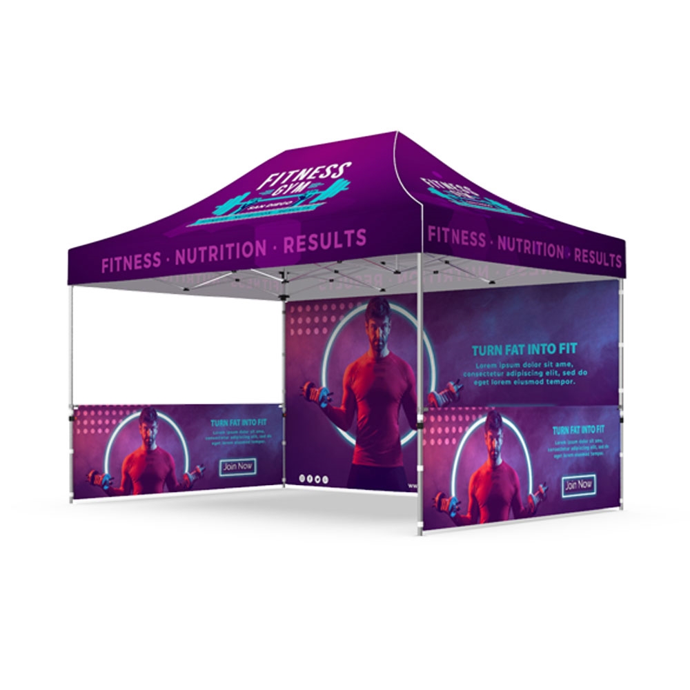 Custom Printed 10ft x 15ft Tent