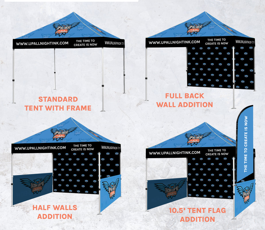 Custom Printed Tents