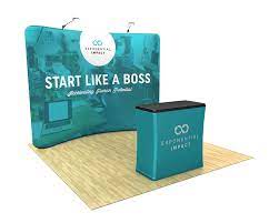 Curve Trade show booth