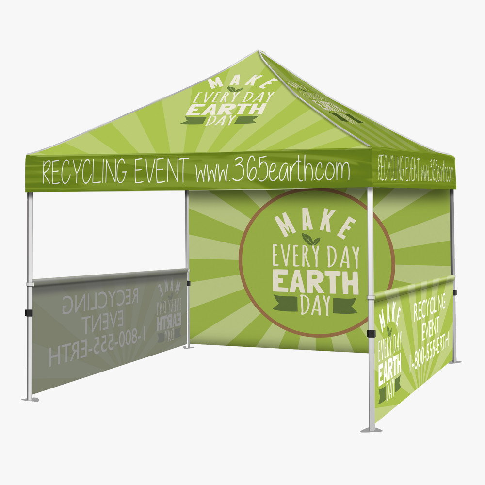 tent with wall