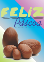 Adesivo Ovos de Páscoa