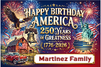 250th American Birthday LS
