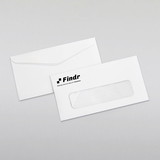 #6-3/4 Business Envelope 1-Color Printing