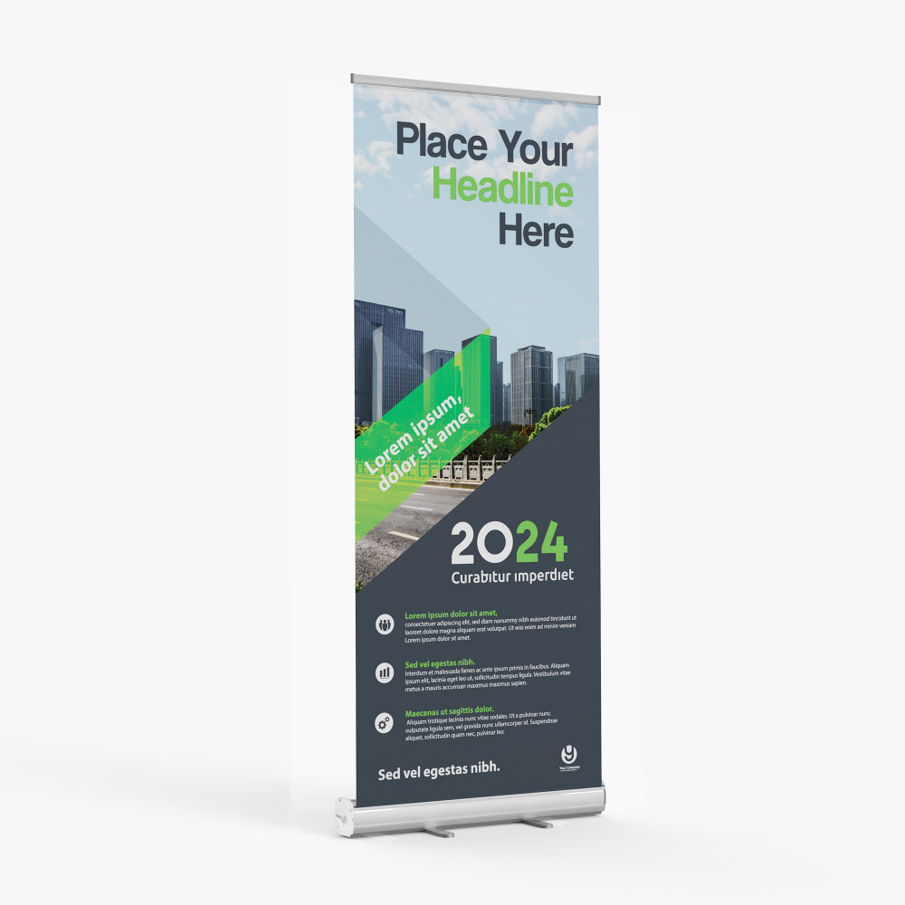 Economy Retractable Banner Stand