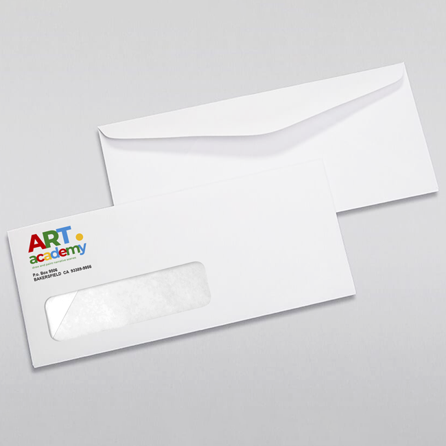 #10 Business Envelope 1-color Printing