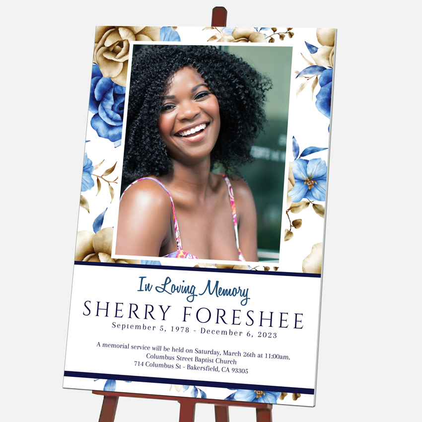 Memorial Posters for Funerals